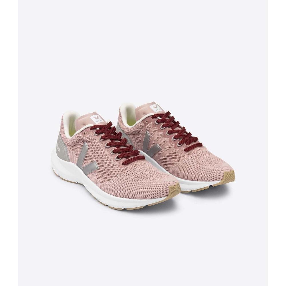 Women's Veja MARLIN LT V KNIT Running Shoes Pink | ZA 384LIS